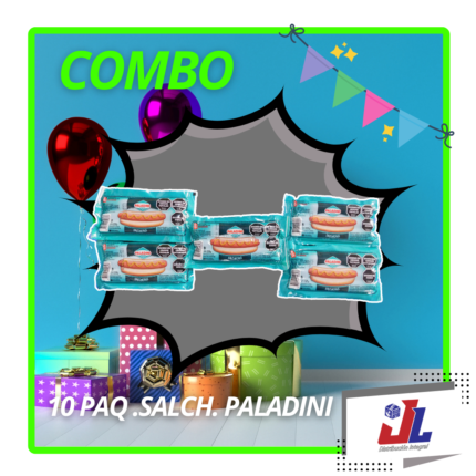 PROMO PALADINI 10 PAQ. SALCHICHAS