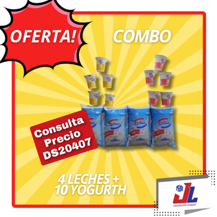 PROMO COTAR 4 LECHES + 10 YOGUR X120 (5V 5F)