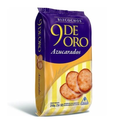 9 DE ORO BIZC. AZUCARADA X 200GRS