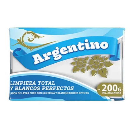 ARGENTINO JABON EN PAN BLANCO X 150GRS