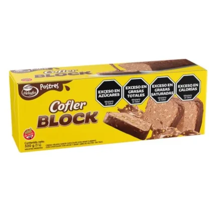 COFLER BLOCK POSTRE HELADO X 500GRS
