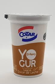 COTAR YOGUR S/DULCE DE LECHE X 190GRS