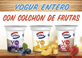 COTAR YOGUR C/DURAZNO X 160GRS