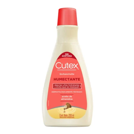 CUTEX QUITAESMALTE HUMETANTE ACEITE ALMENDRA X 50ML