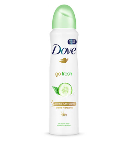 DOVE ANTIT. GO FRESH PEPINO X 150ML