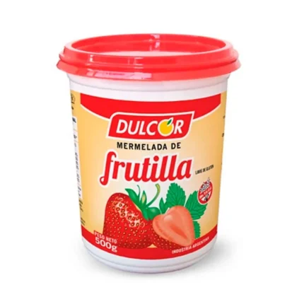 DULCOR MERMELADA FRUTILLA X 500GRS