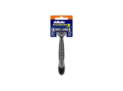 GILLETTE PRESTOBARBA 3 GRIS X UNIDAD