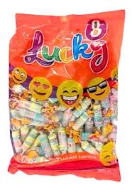 LUCKY PASTILLAS X 385GRS (100 UNIDADES)