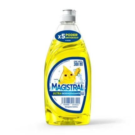MAGISTRAL DETERGENTE LIMON RINDE 5 VECES MAS  X 300 ML