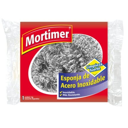 MORTIMER ESPONJA PLATEADA