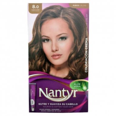 NANTYR COLORACION CREMA RUBIO CLARO 8.0