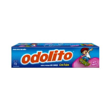 ODOLITO DENTIFRICO FRUTILLA CON FLUOR X 50GRS
