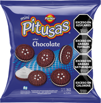 PITUSAS CHOCOLATE X 160GRS PAR-NOR