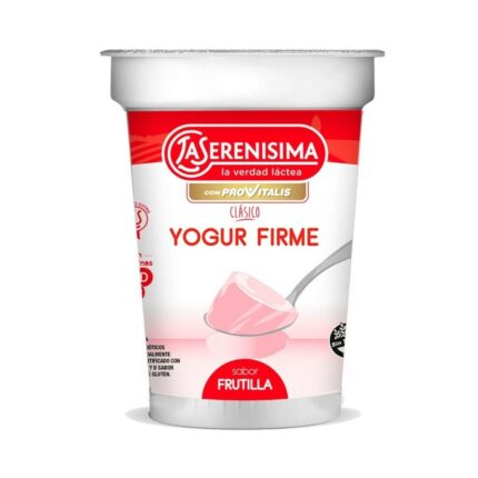 LA SERENISIMA YOGUR FIRME X 190GRS FRUTILLA