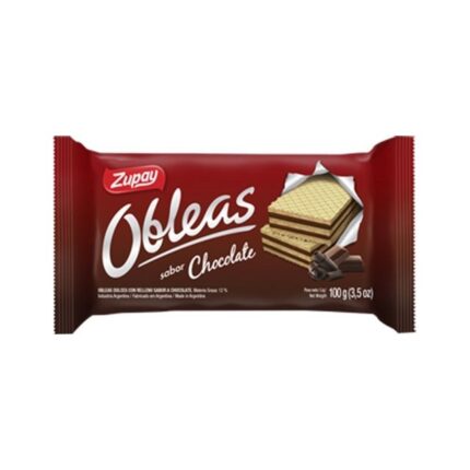 ZUPAY OBLEAS CHOCOLATE X 100GRS