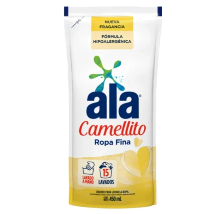 ALA CAMELLITO 15 LAVADOS A MANO X 450ML