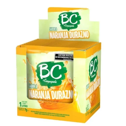BC JUGO NAR/DURAZNO X 18 UNIDADES