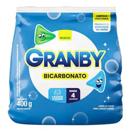 GRANBY LAVADO A MANO JABON EN POLVOX 400GRS