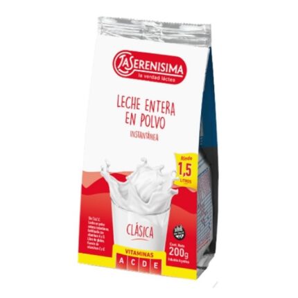 LA SERENISIMA LECHE POLVO ENTERA X 200GRS