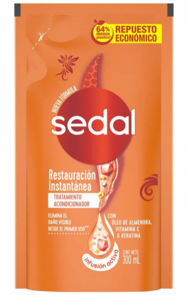 SEDAL AC. REST. INST. REP. ECO DOY PACK X 300ML