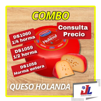 PROMO CREMAC QUESO HOLANDA X 1/4 (1KGR APROX)