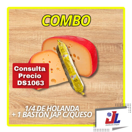 COMBO 1/4 HOLANDA CREMAC + 1 BASTON JAP