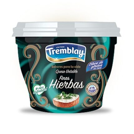 TREMBLAY QUESO UNTABLE FINAS HIERBASX190GRS (12 X CAJA)
