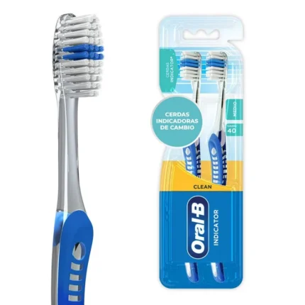ORAL B CEPILLO INDICATOR X 2 UNIDADES