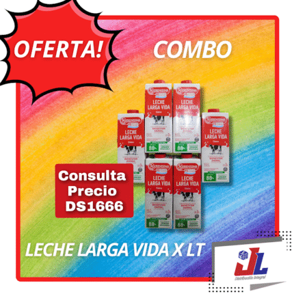 COMBO 6 LECHES SERENISIMA LARGA VIDA ENTERA X 1 LITRO