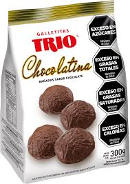 TRIO CHOCOLATINA BAÑADAS S/CHOCOLATE X300GRS