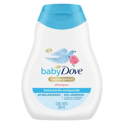 DOVE BABY SHAMPOO HUMECTACION ENRIQUECIDA X 200ML