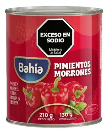 BAHIA MORRONES PIMIENTOS ABRE FACIL X 220GRS