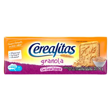 CEREALITAS GALLETITAS GRANOLA X 170GRS