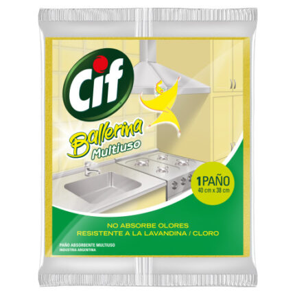 CIF BALLERINA MULTIUSO 1 PAÑO (40X38CM)