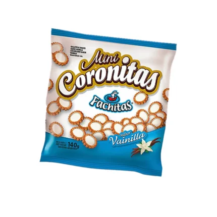 FACHITAS MINI CORONITAS VAINILLA X 140 GRS
