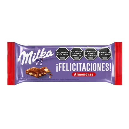 MILKA BLOQUE ALMENDRAS X 55GRS