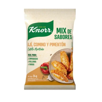 KNORR MIX SABORES ESTILO NORTEÑO X 24grs