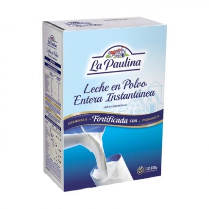 LA PAULINA LECHE EN POLVO X 800grs