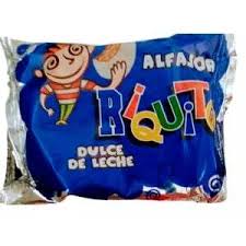 RIQUITO ALFAJOR BLANCO DULCE DE LECHE X 20GRS