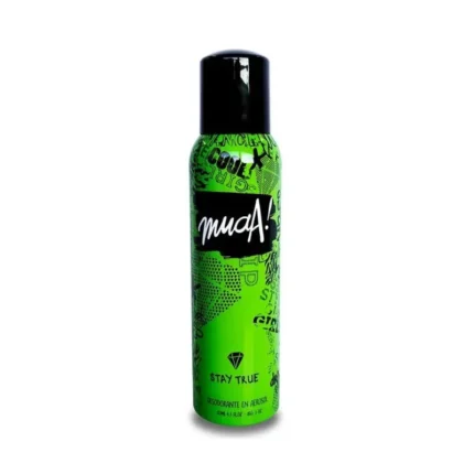 MUAA DESODORANTE EN AEROSOL STAY TRUE X 85GRS