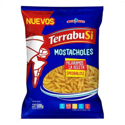 TERRABUSI FIDEO MOSTACHOL RAYADO X 500GRS