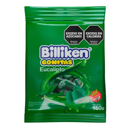 BILLIKEN GOMA EUCALIPTO X 150GRS