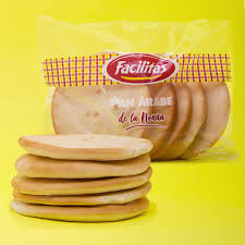 FACILITAS BAKERY PAN ARABE X 4 UNIDADES