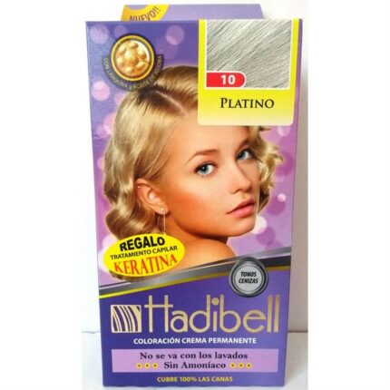 HADIBELL COLORACION CREMA 10 PLATINO
