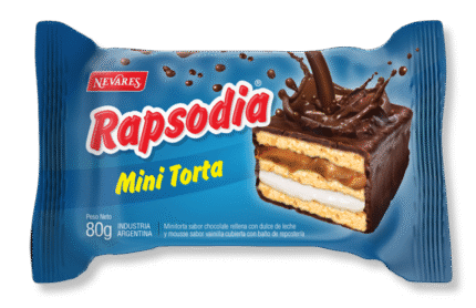 NEVARES RAPSODIA MINI TORTA X 80GRS