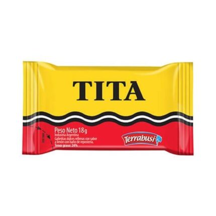 TITA OBLEA RELLENA X 19GRS